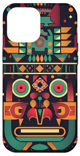 Hülle für iPhone 15 Pro Max Boho Chic Azteken abstraktes Design für Heimdekoration