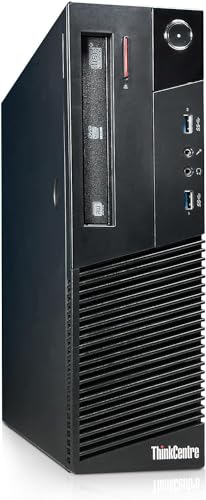 Lenovo - Schneller PC mit Intel Core i5 4570 - Desktop Computer + Silent Rechner für Büro & Home...
